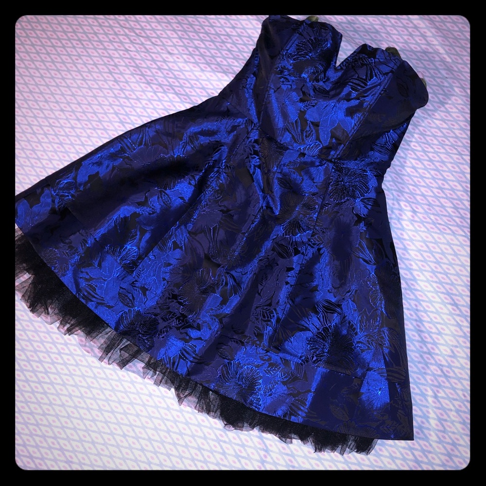 Strapless cupcake dress